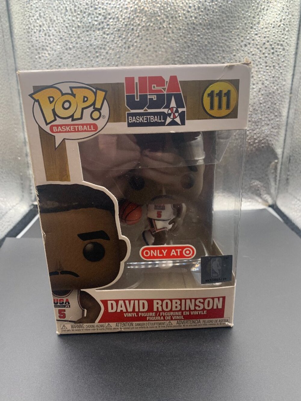 Pop! basketball USA basketball david robinson #111